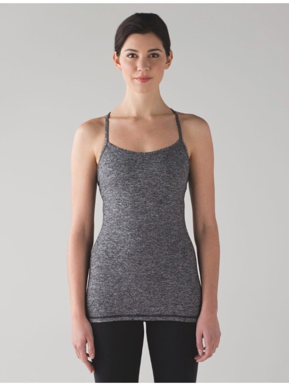 Lululemon Power Y Tank - Heathered gray - 6